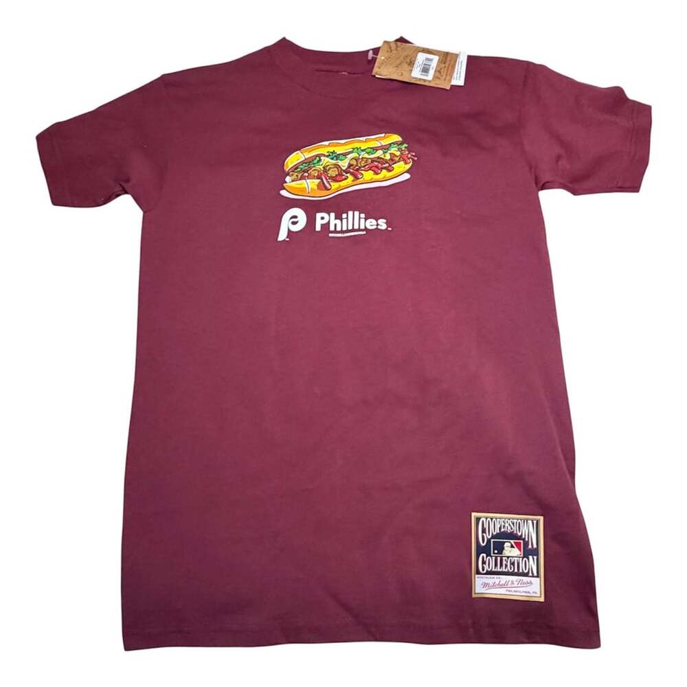 Philadelphia Phillies Burgundy Goodies Graphic T-Shirt,